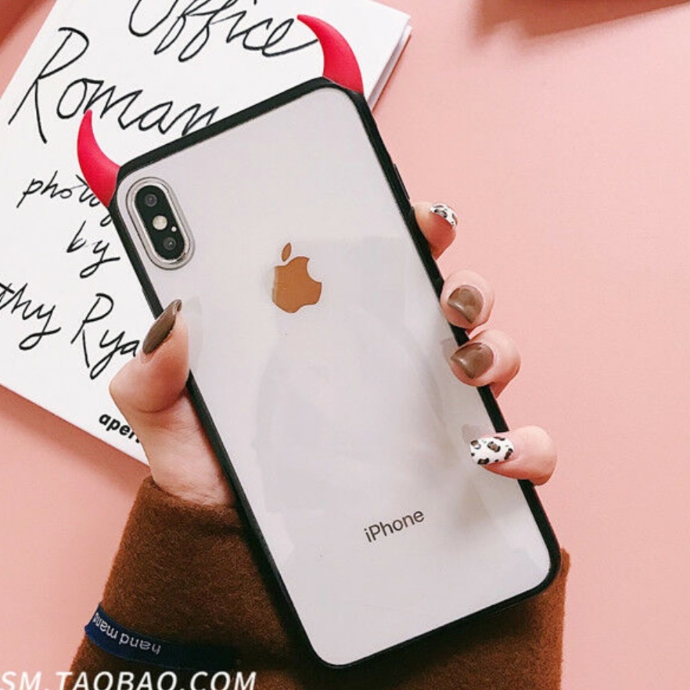 iPhone XS Max Devil Horn case